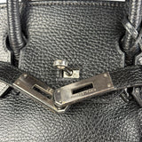Hermes Birkin 30 Black Togo Leather Handbag 2002