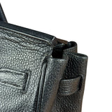 Hermes Birkin 30 Black Togo Leather Handbag 2002