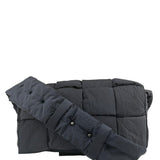 Bottega Veneta Navy Blue Padded tech Cassette Shoulder/Crossbody Bag