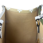 Louis Vuitton Khaki/Green OnTheGo GM Tote