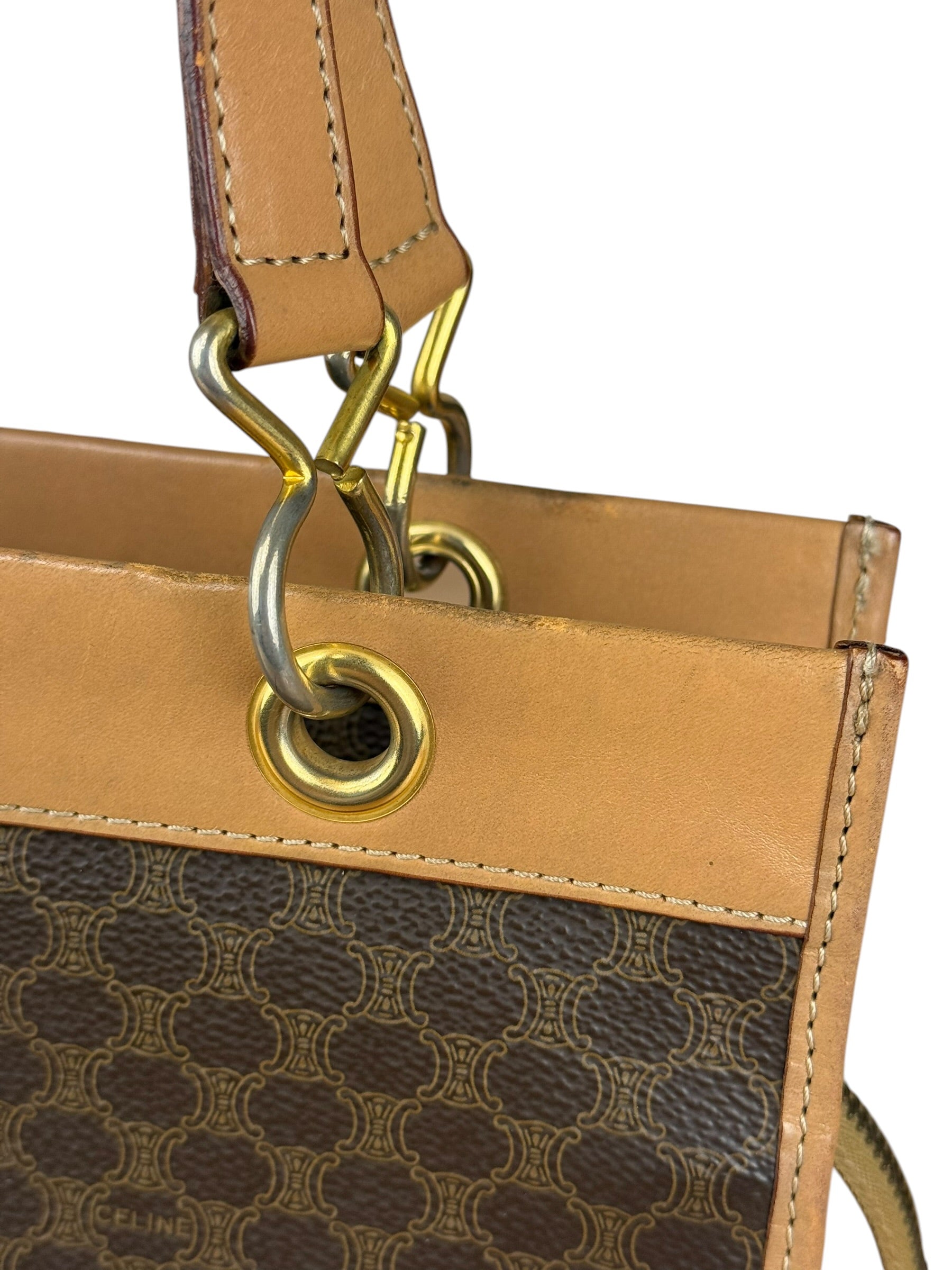 Celine Vintage Macadam Handbag