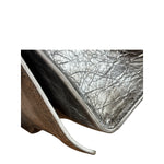 Balenciaga Silver Crush Small Souvenirs & Rhinestone Shoulder Bag