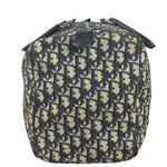 Christian Dior Vintage Navy Blue Trotter Boston Bag