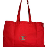 Chanel Beauty No. 1 Red Canvas Tote