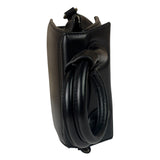 Jacquemus Black Leather The Knot Chiquito Two-Way Bag