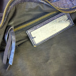 Balenciaga Vintage Purple Classic Motorcycle City Bag