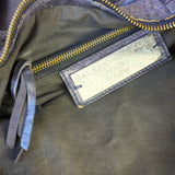 Balenciaga Vintage Purple Classic Motorcycle City Bag