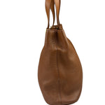 Burberry Vintage Tan Brown Leather Chestnut Shoulder Bag
