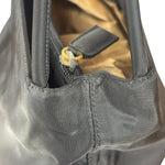 Prada Vintage Black Nylon Shoulder Tote