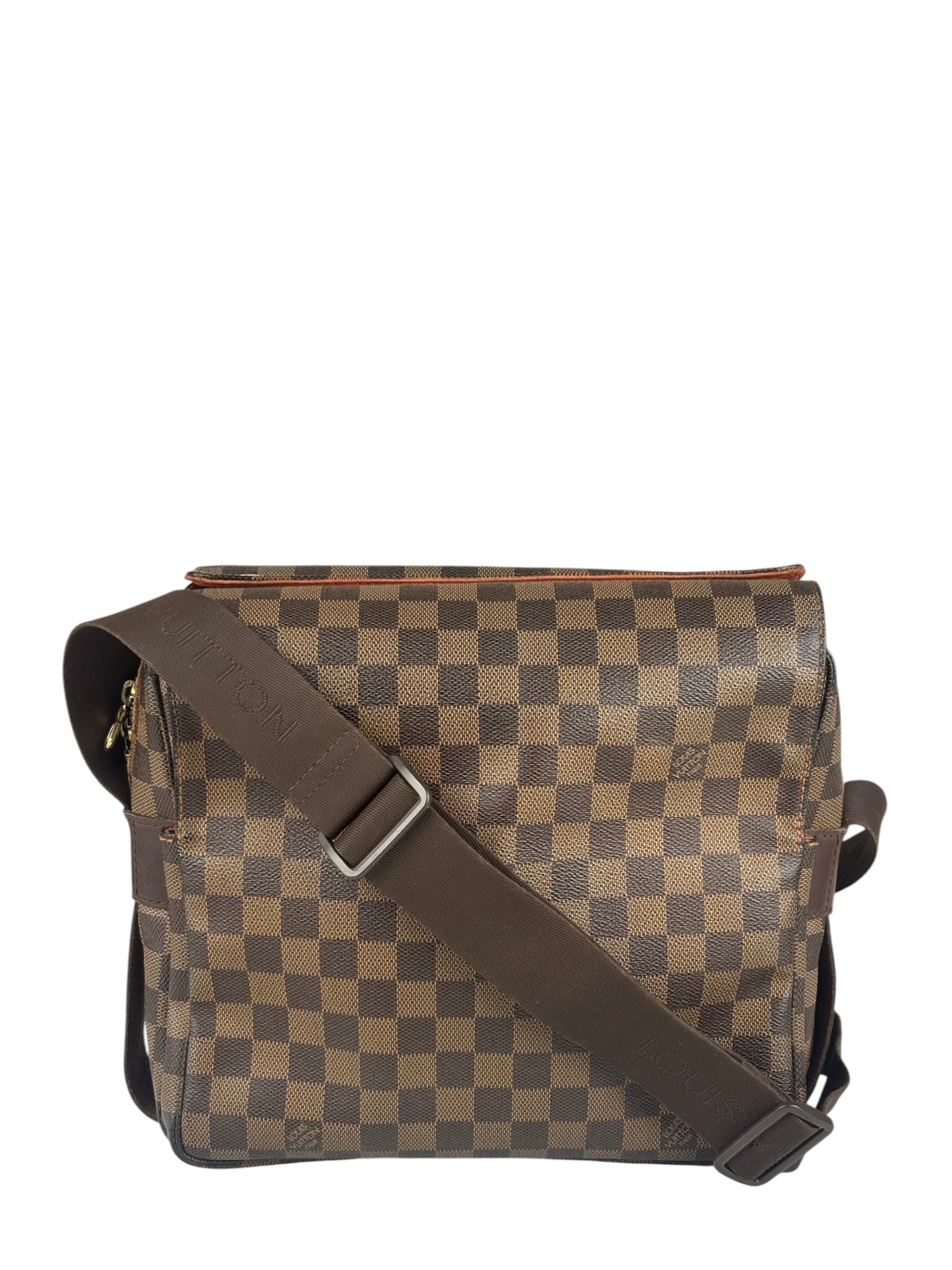 Louis Vuitton Damier Ebene Canvas Naviglio Messenger Bag