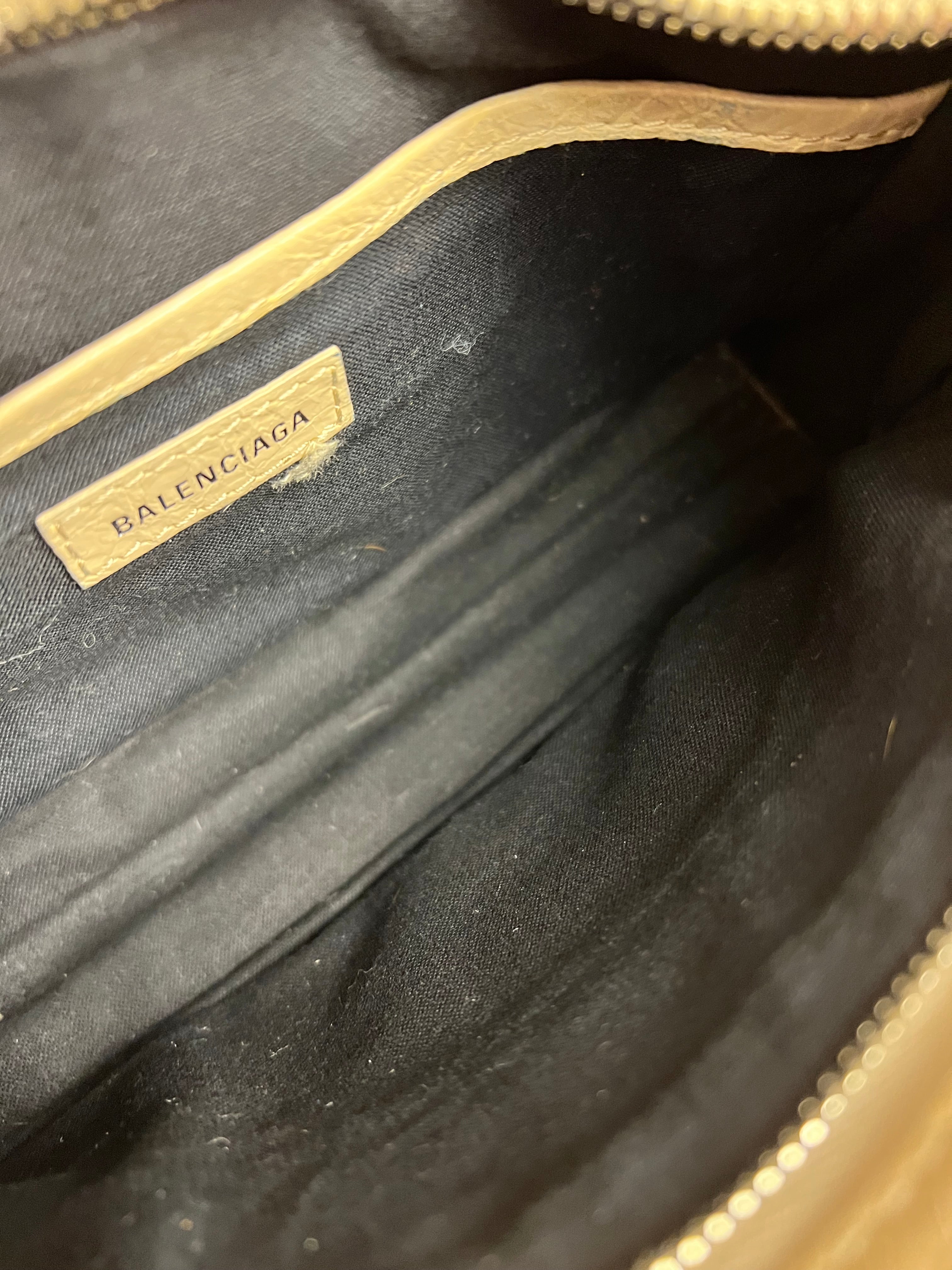 Balenciaga Beige Mini Le City Bag