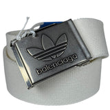 Balenciaga X Adidas White Canvas Belt