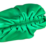 Bottega Veneta Green Large Pouch Clutch