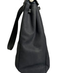 Hermes Black Toile Herbag 39 Handbag