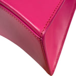 Balenciaga Pink Leather Hourglass Two-Way Bag