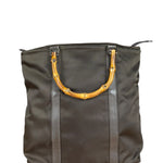 Gucci Nylon Bamboo Top Handle Bag