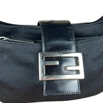 Fendi Mini Baguette Neoprene Black
