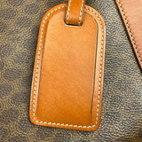 Celine Vintage Macadam Weekender Boston Bag