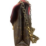 Louis Vuitton Pink Monogram Canvas Pallas Chain Shoulder Bag