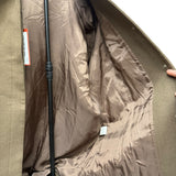 Miss Chloé Brown Wool Trench Coat