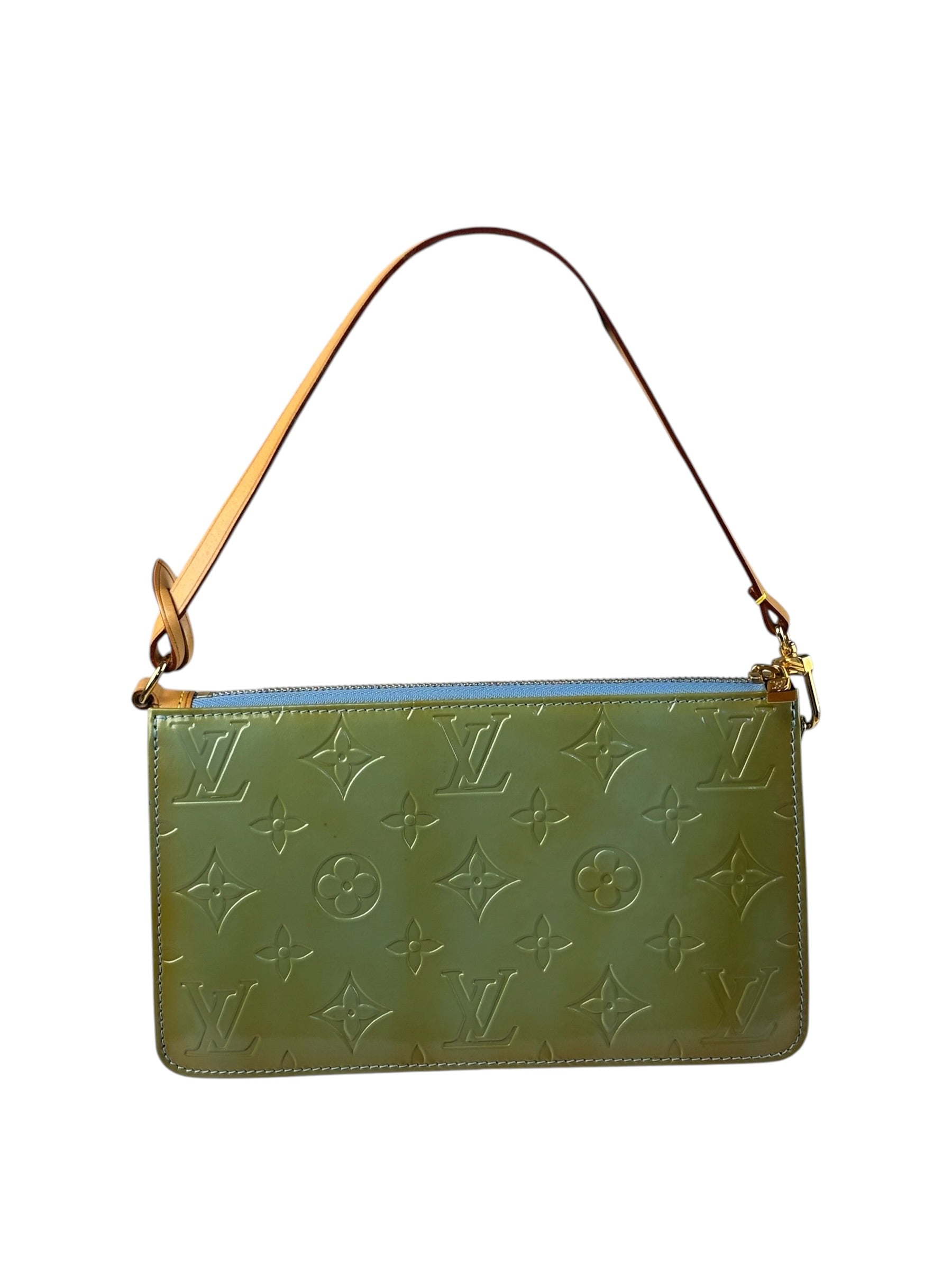 Louis Vuitton Green Vernis Lexington Pochette