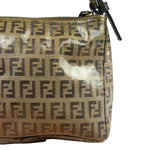 Fendi Vintage Beige PVC Zucca Pochette