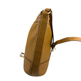 Coach Camel Leather Paxton Bucket Crossbody