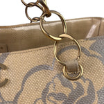 Chanel Camellia Raffia Tote 2004