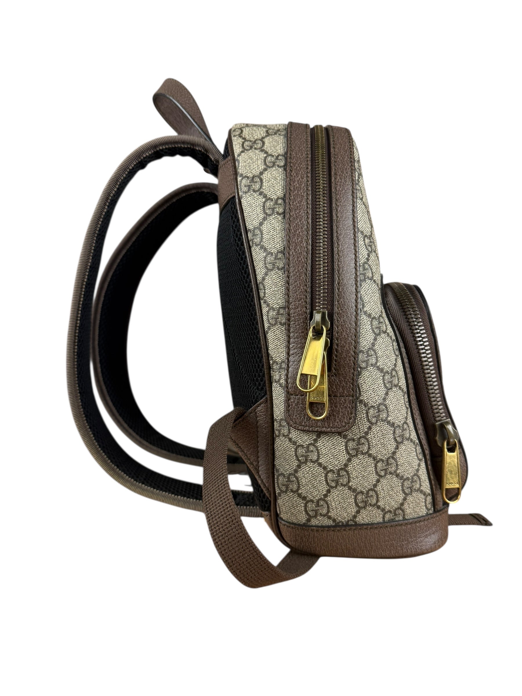 Gucci GG Ophidia Backpack Coated Canvas Small