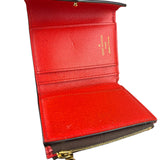 Louis Vuitton Damier Ebene Zoe Wallet