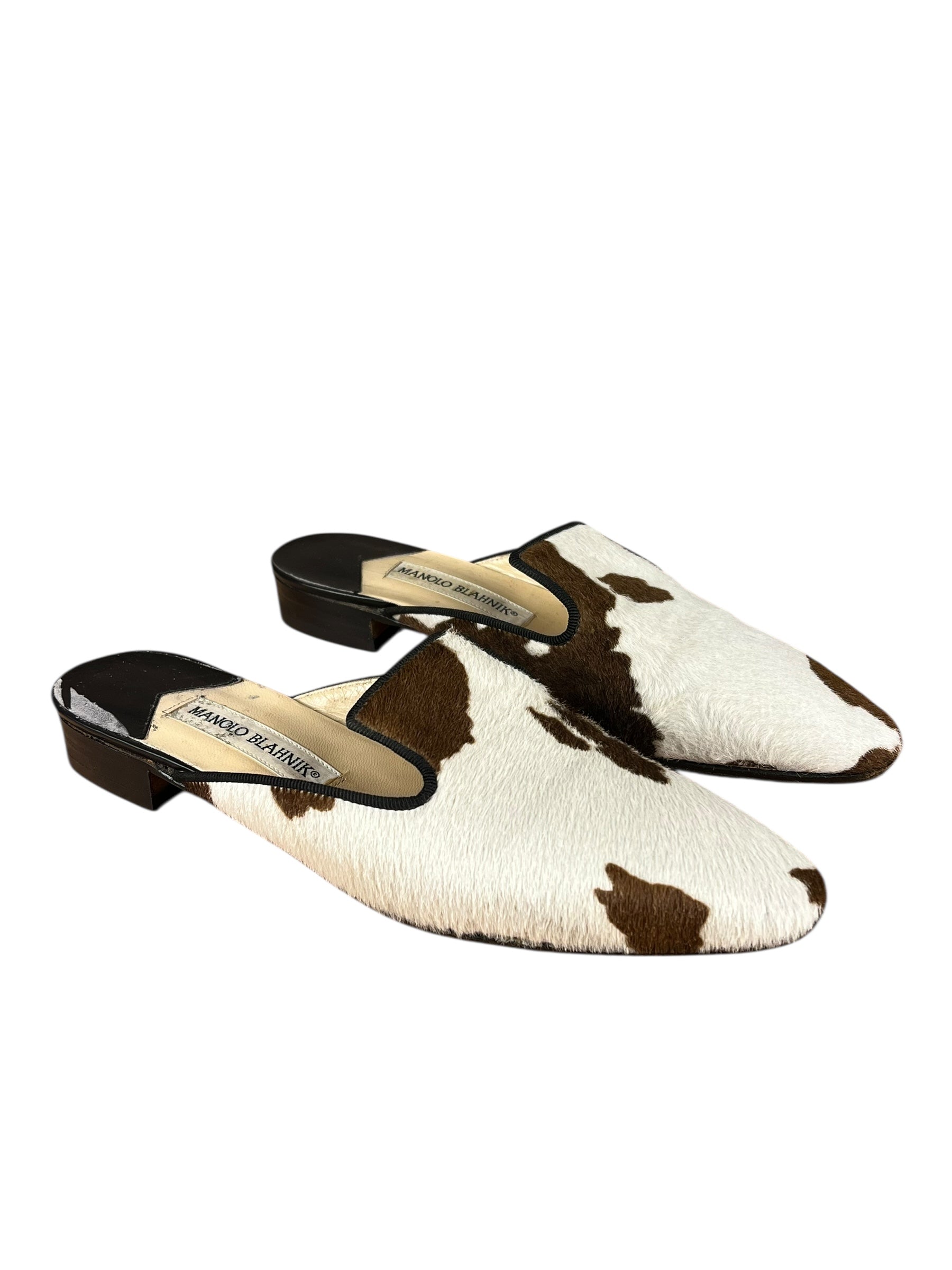 Manolo Blahnik Pony Hair Mule