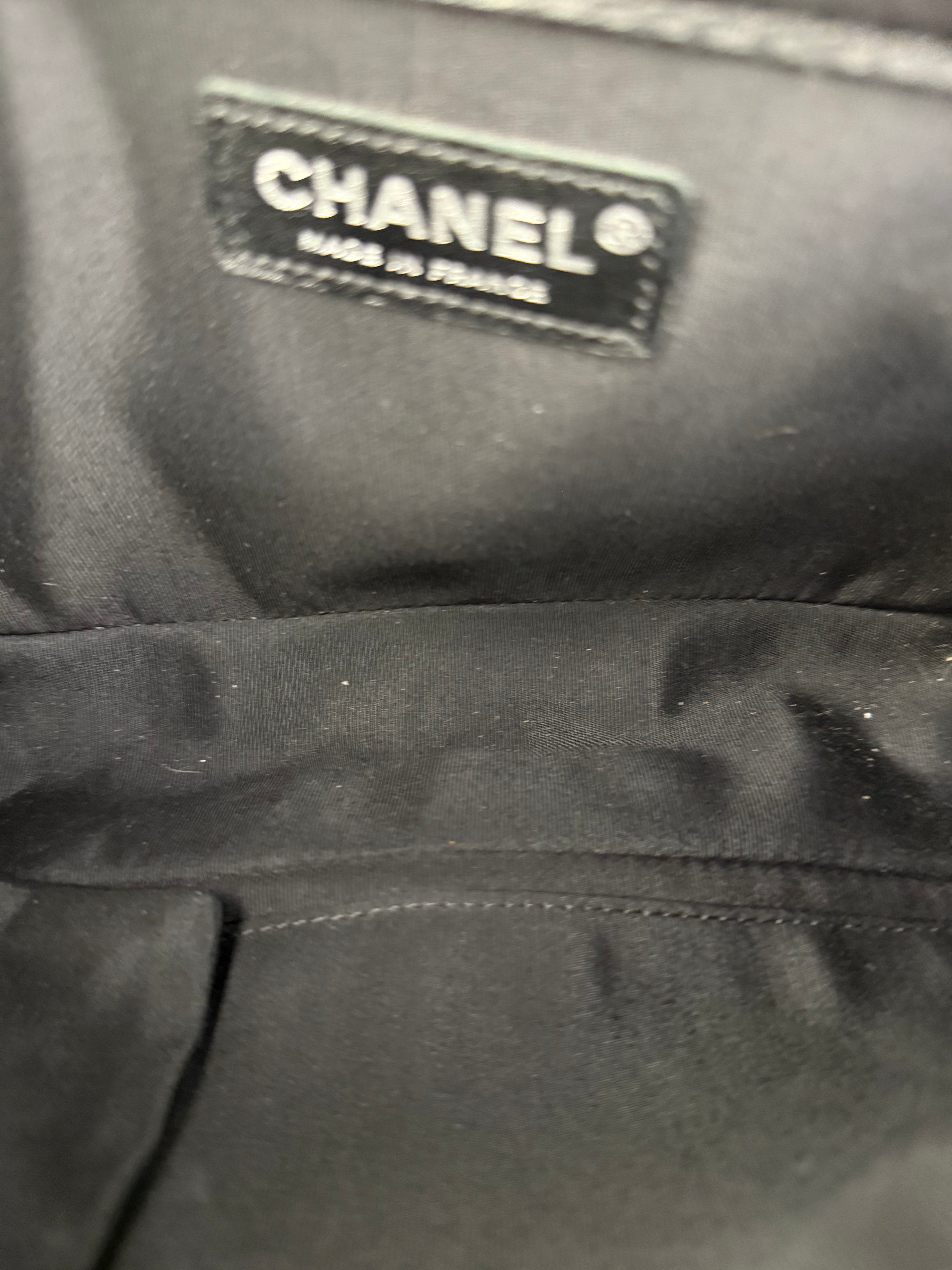 Chanel Black Enchained Boy Bag 2013