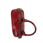 Louis Vuitton Red Vernis Alma BB Handbag