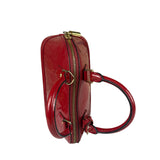 Louis Vuitton Red Vernis Alma BB Handbag