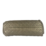 Chanel Metallic Gold Quilted Caviar Just Mademoiselle Bowling Bag 2010