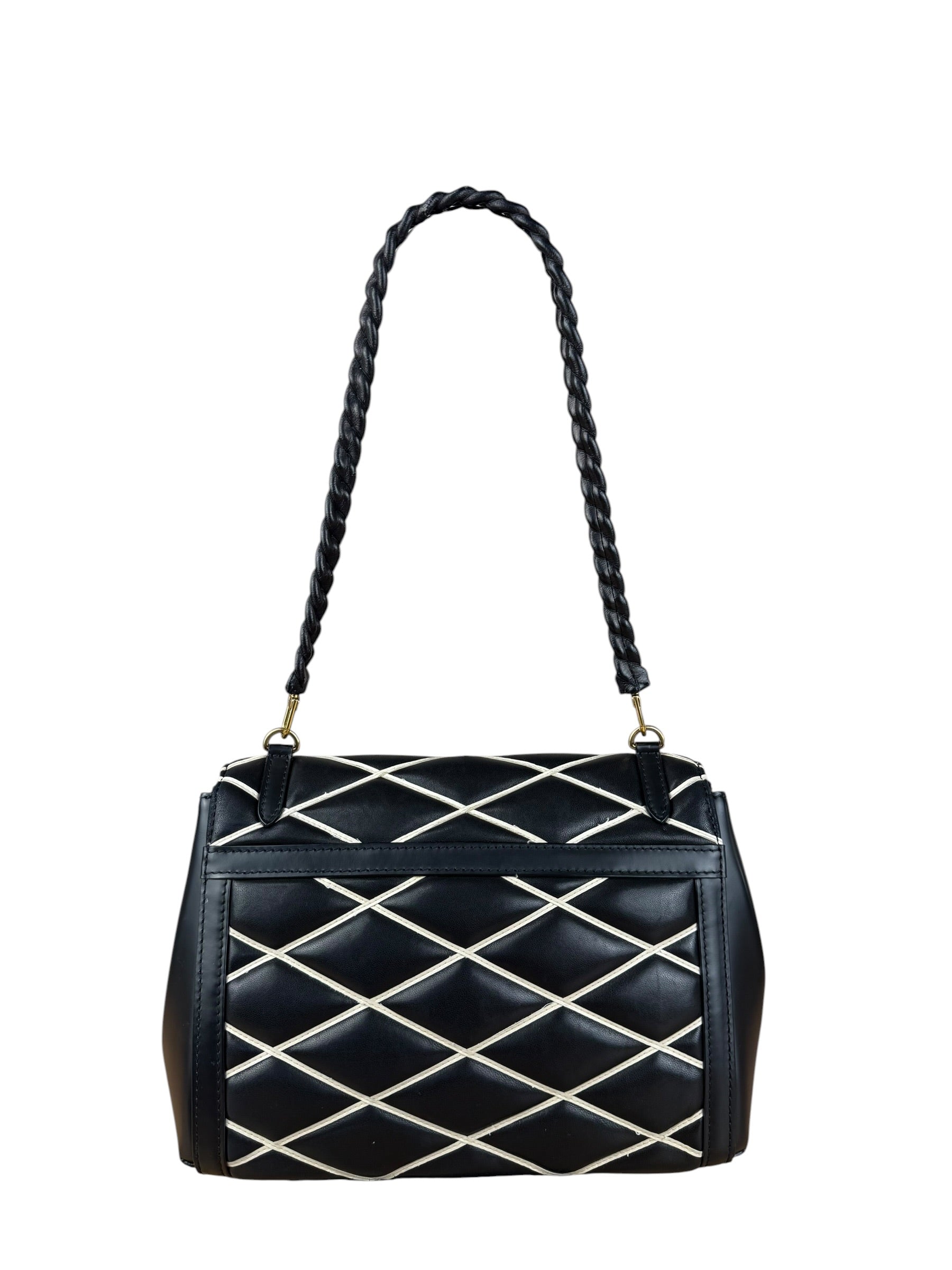 Louis Vuitton Black Malletage Quilted Shoulder Bag