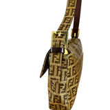 Fendi FF Sequin PVC Coated Canvas Baguette