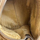 Chanel Warm Beige Leather LAX Accordion Shoulder Bag 2003
