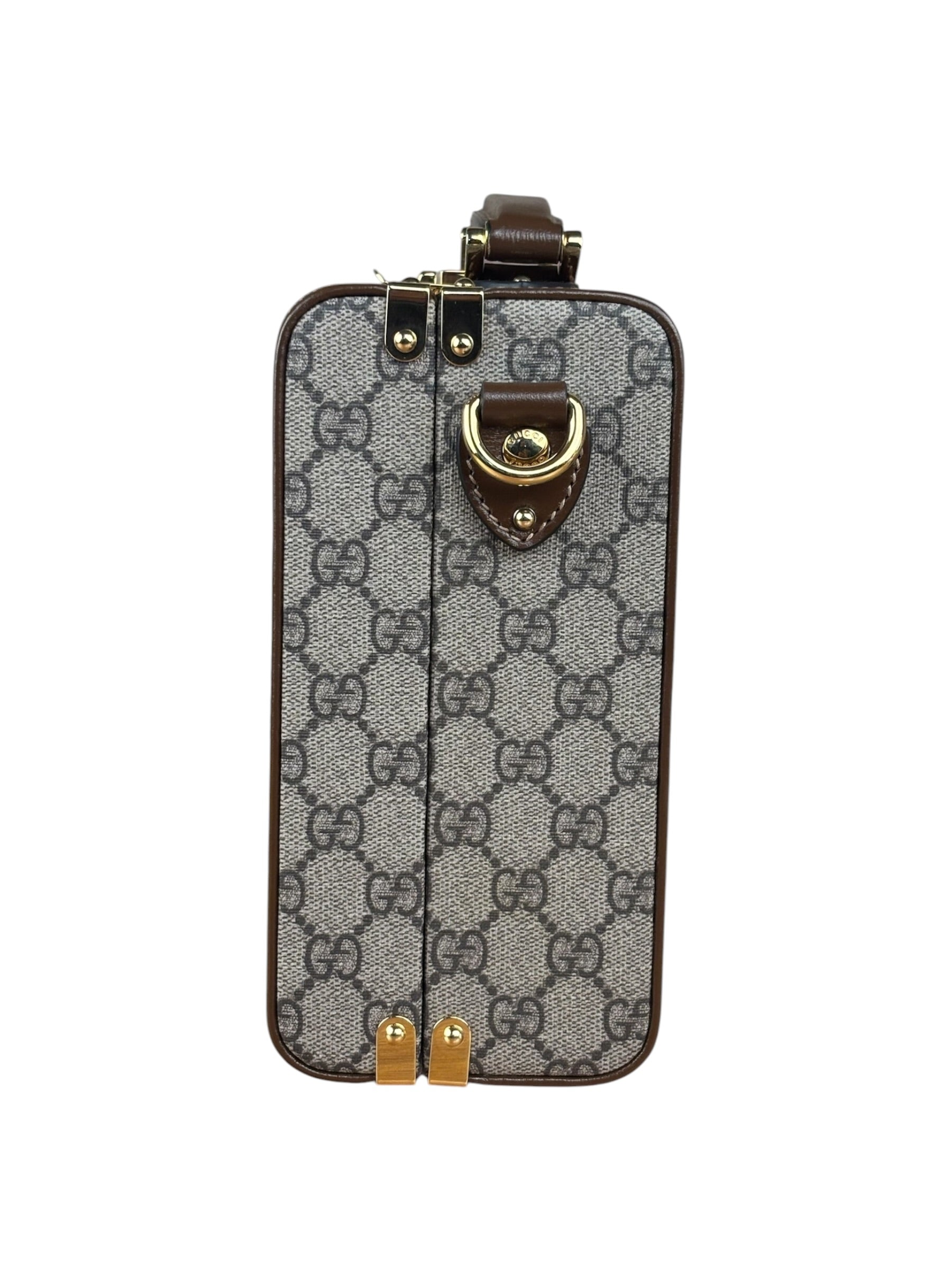 Gucci GG Supreme Fake/Not Savoy Beauty Case Crossbody