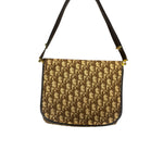 Christian Dior Vintage Brown Trotter Shoulder Bag
