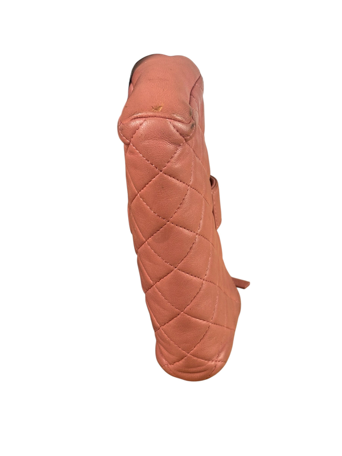 Chanel Pink Quilted Lambskin Crossbody Bag 2014