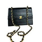 Chanel Neo Executive Black Lambskin 1990