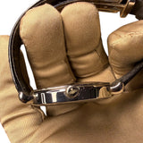 Vivienne Westwood White & Black Orb Dial Black Strap