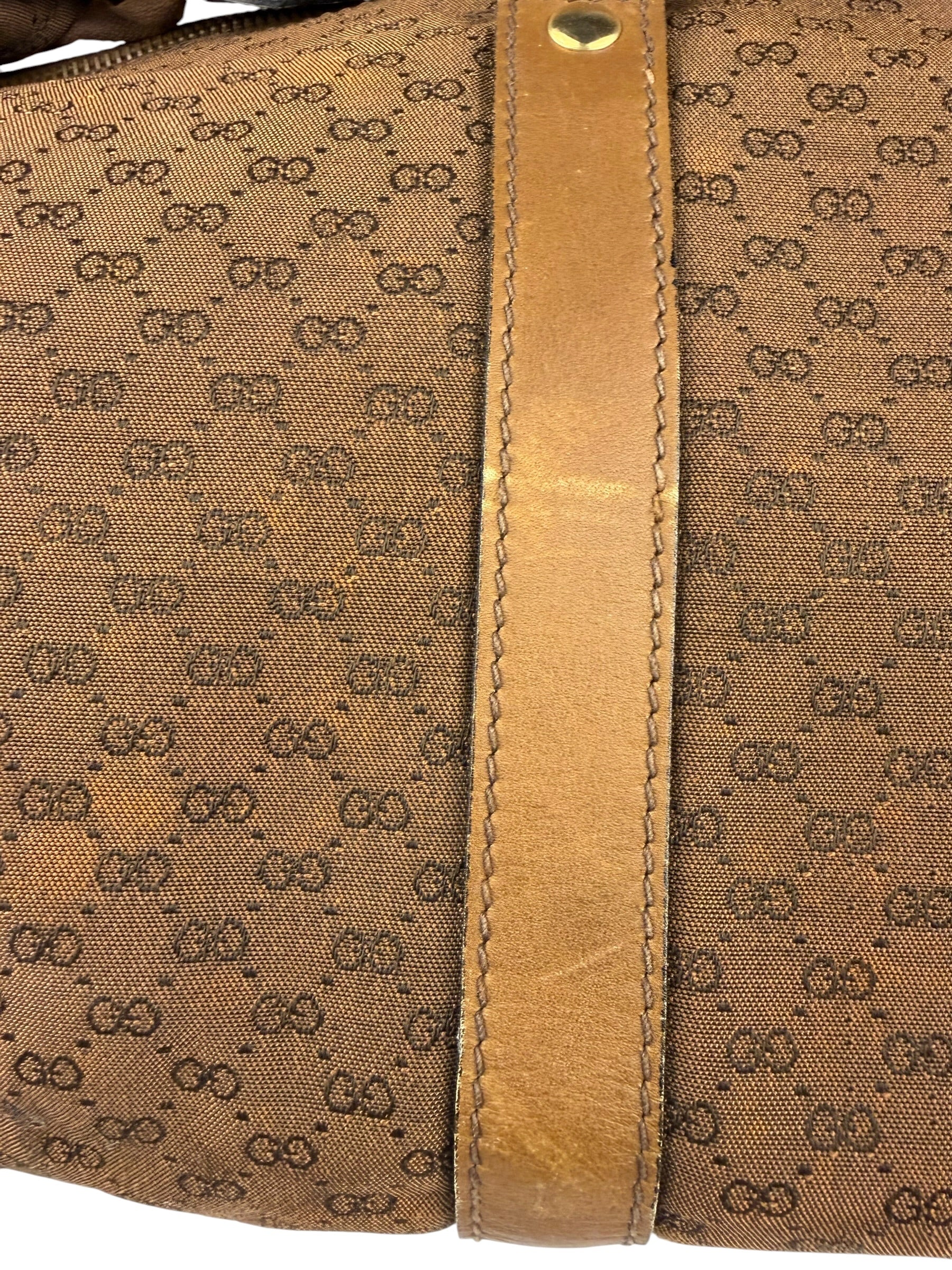 Gucci Vintage Micro GG Travel Bag