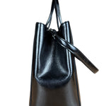 Fendi Black Patent Leather 2Jours Handbag