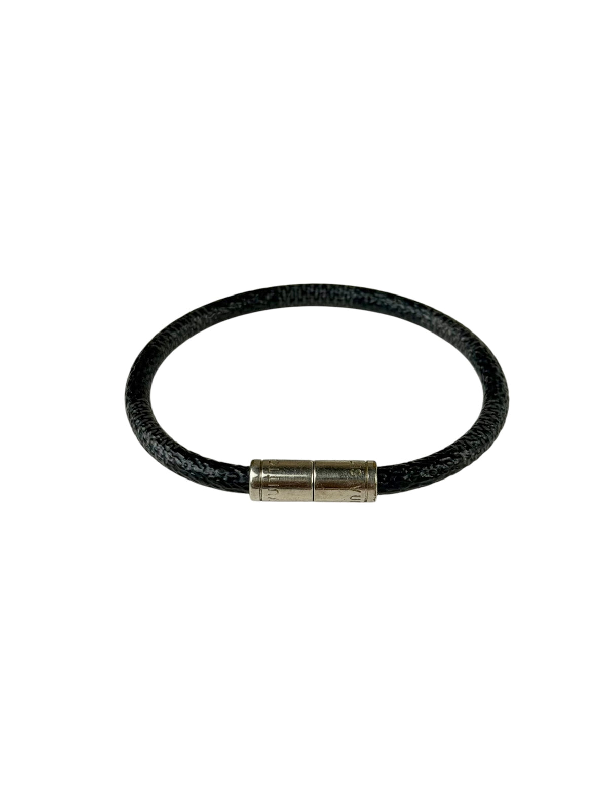 Louis Vuitton Damier Graphite Keep It Bracelet