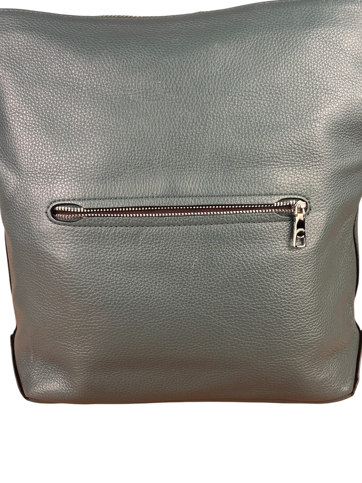 Coach Green Pebbled Leather Rogue Shoulder Bag