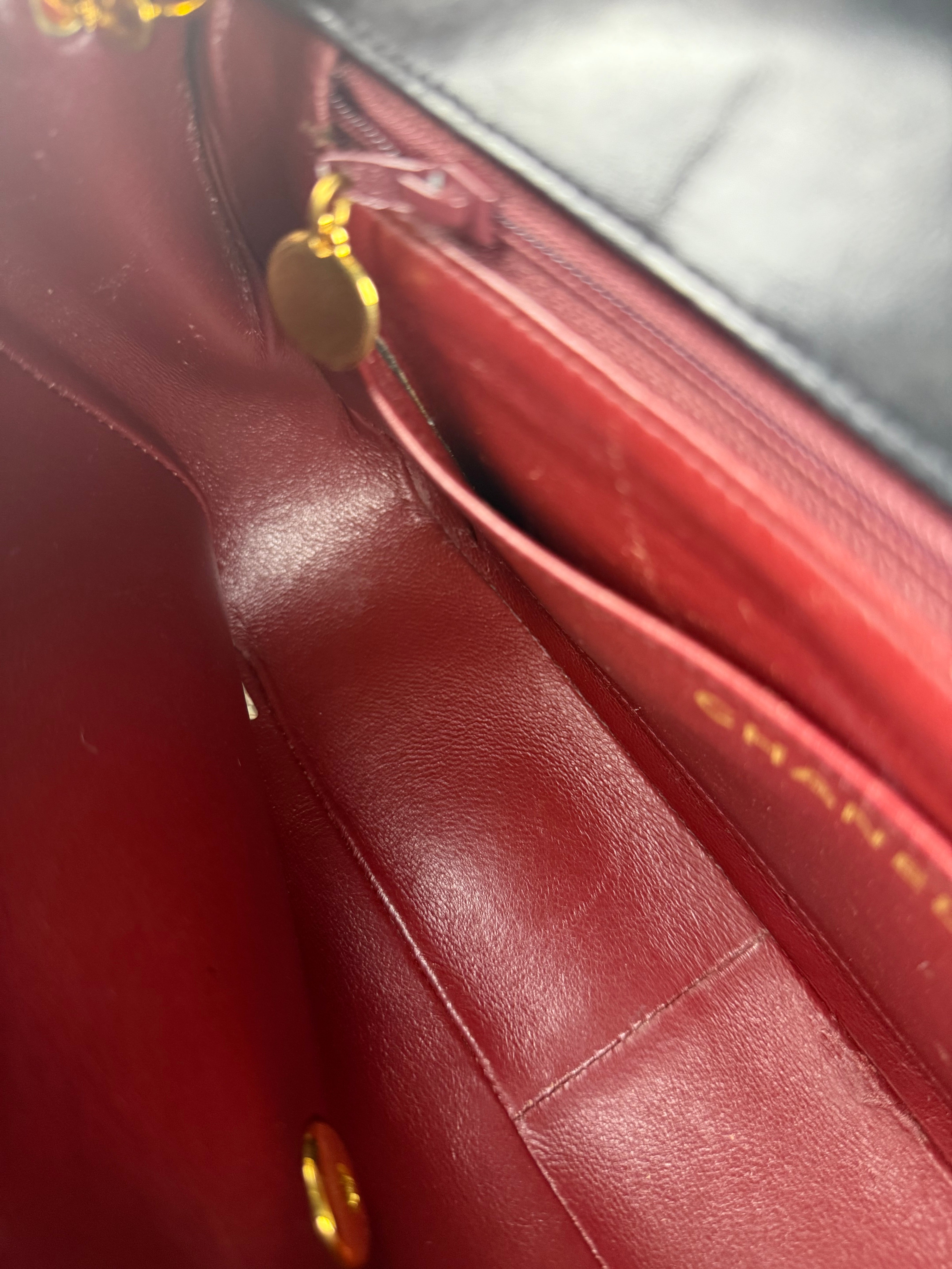 Chanel CC Vertical Quilt Lambskin Flap Bag 2016