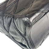 Louis Vuitton Black Quilted Lambskin Chain Flap Bag