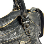Balenciaga Charcoal Le City Small Two-Way Bag